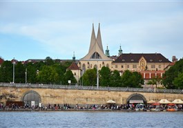 Kajakfahrt durch das historische Stadtzentrum von Prag