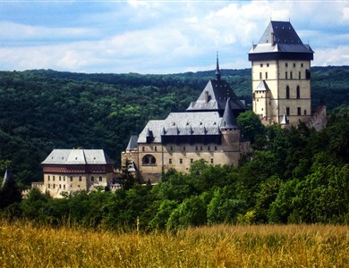 Gruppenausflug zur Burg Karlstein