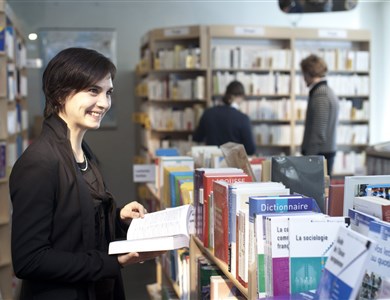Buchhandlung des Französischen Instituts in Prag