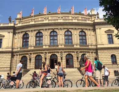 Fahrradtour durch das historische Zentrum Prags
