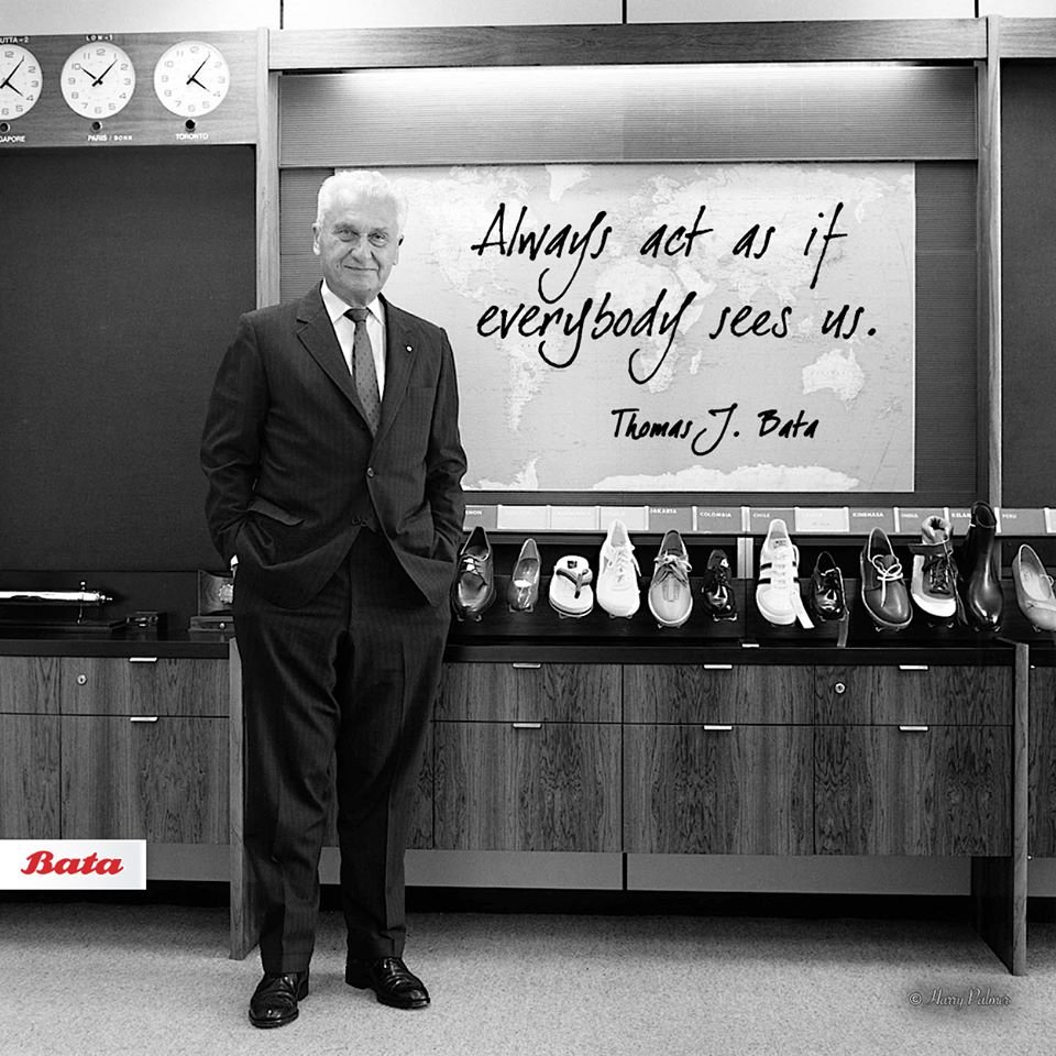 Fondateur de la marque Thomas Bata