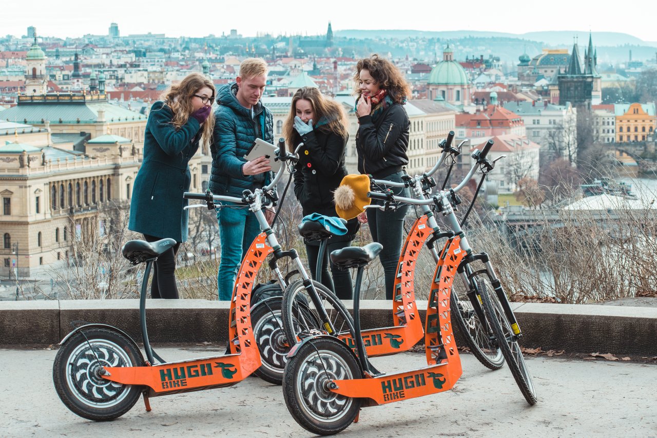 Visit Prague e scooter