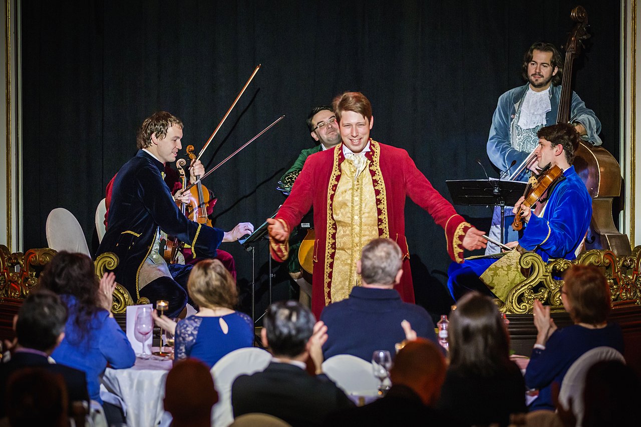 mozart dinner prague singer last song print