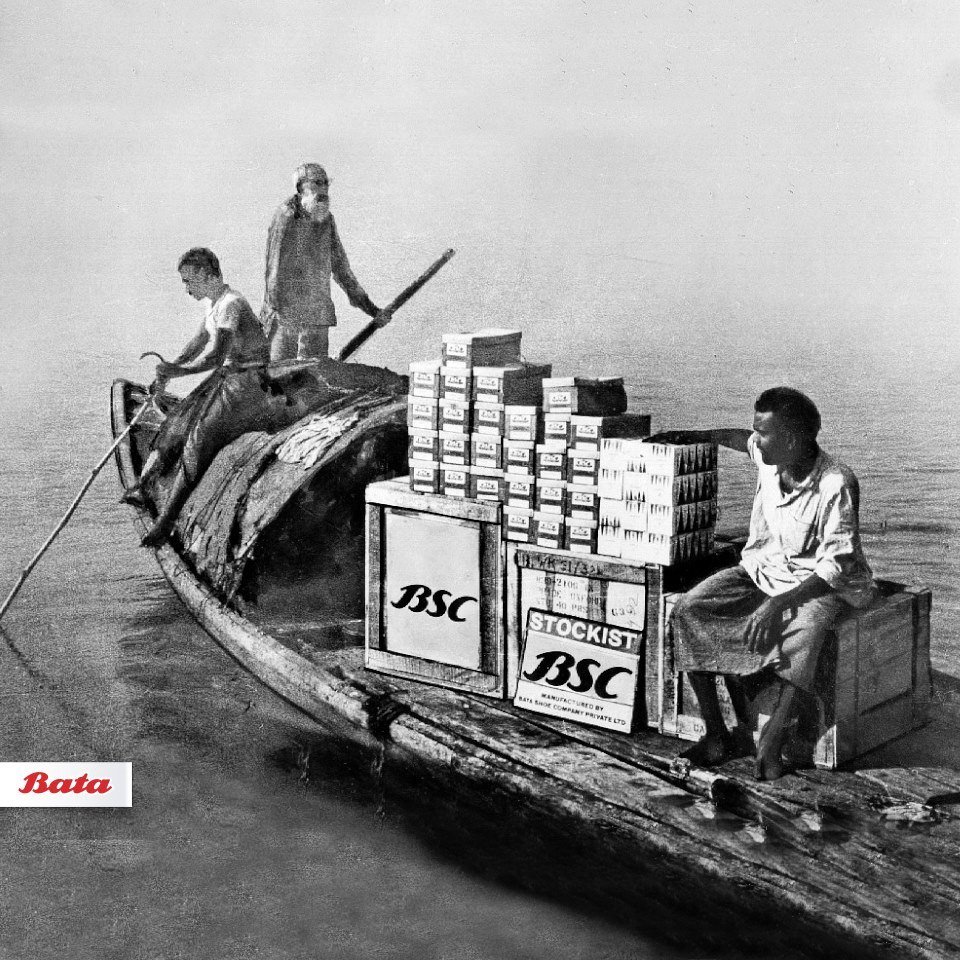 1970 livraison par bateau en Inde
